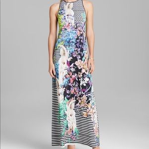 Clover Canton Enchanted Garden Jersey Maxi Dress